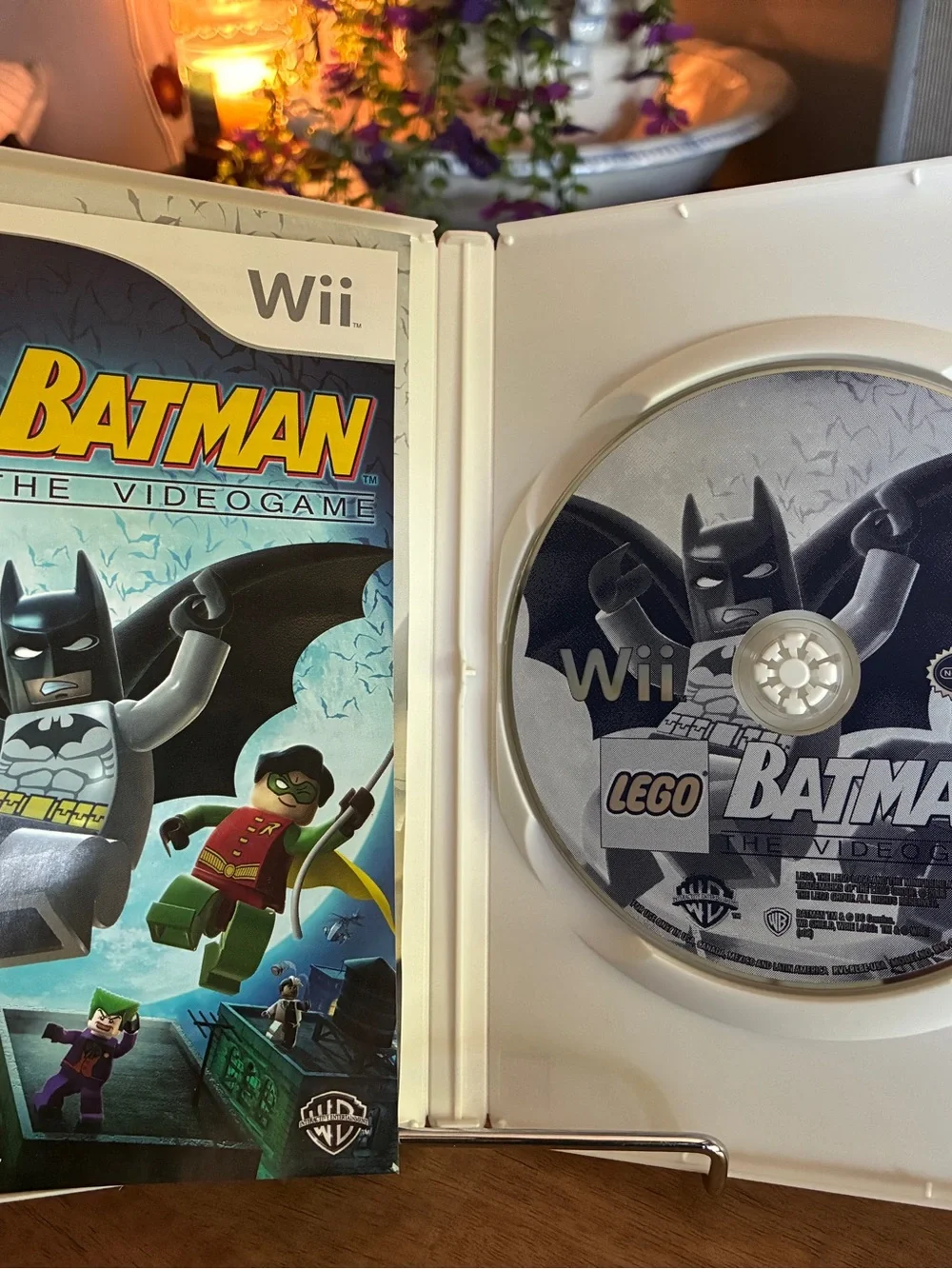 LEGO Batman: The Videogame for the Nintendo Wii platform.
